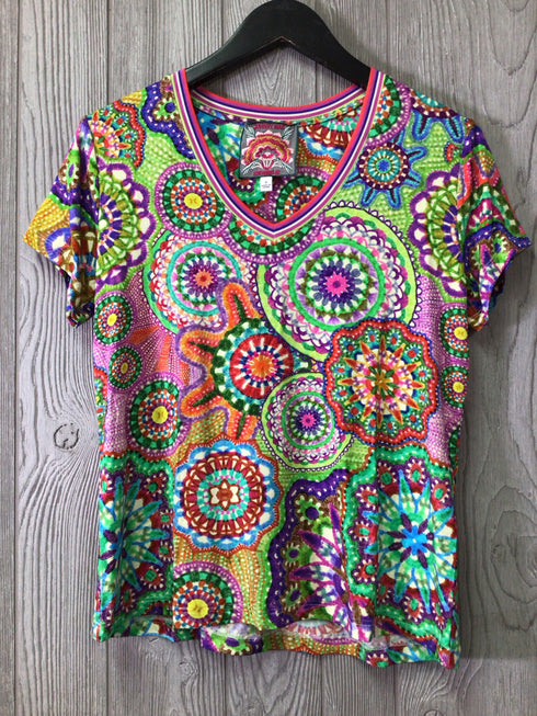Johnny Was T-shirt Size Small
